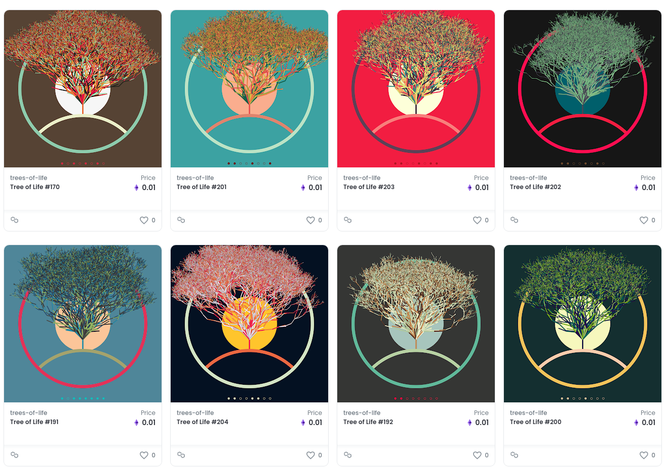 Hero image for Trees of Life NFT