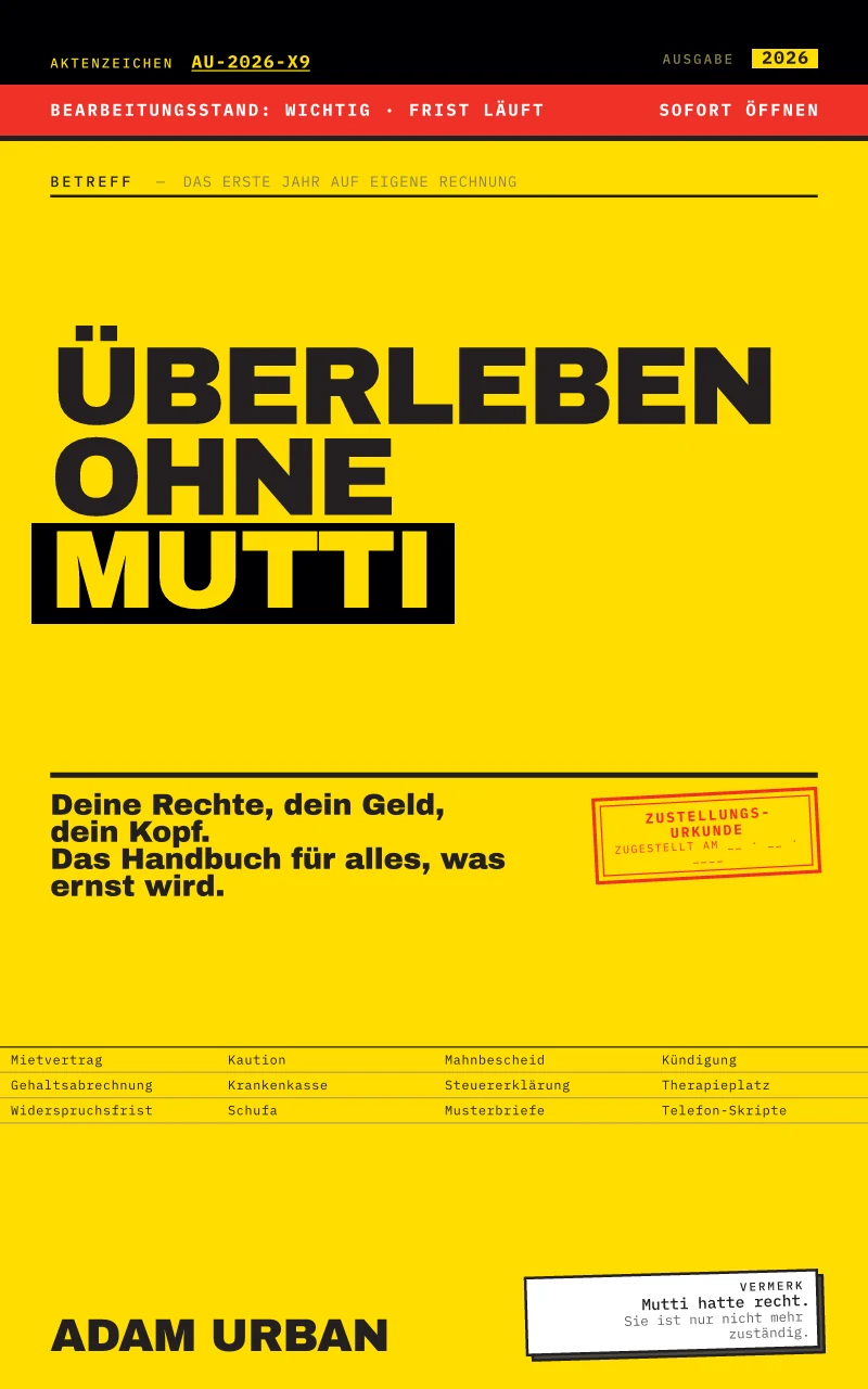 Cover of Überleben ohne Mutti by Adam Urban